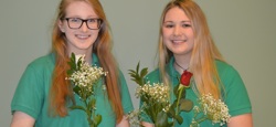 Congratulations Valedictorian Lilly Witte and Salutatorian Maria Striebich